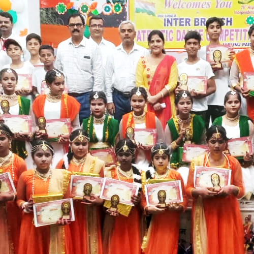 The spirits of the girls wing were boosted in the inter- departmental dance competition